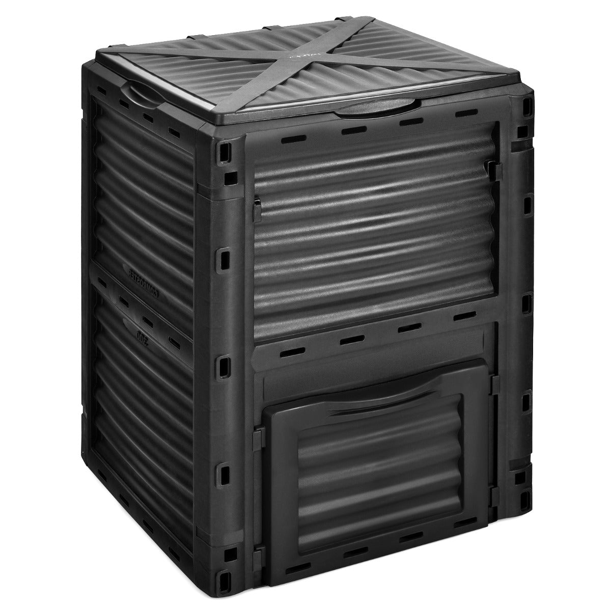 300 Litre Garden Compost Bin-Black