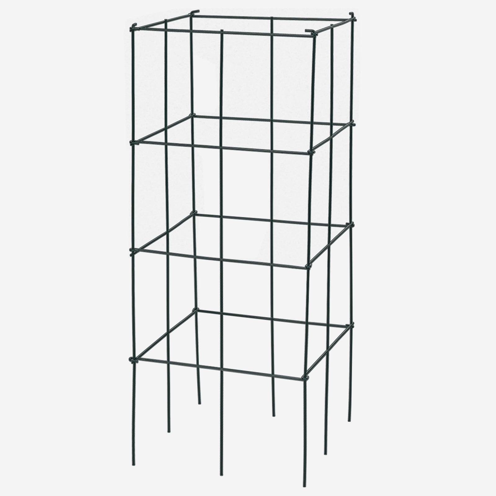 4 Pack Tomato Cage Assembled Plant Support Stakes for Vertical Climbing Plants