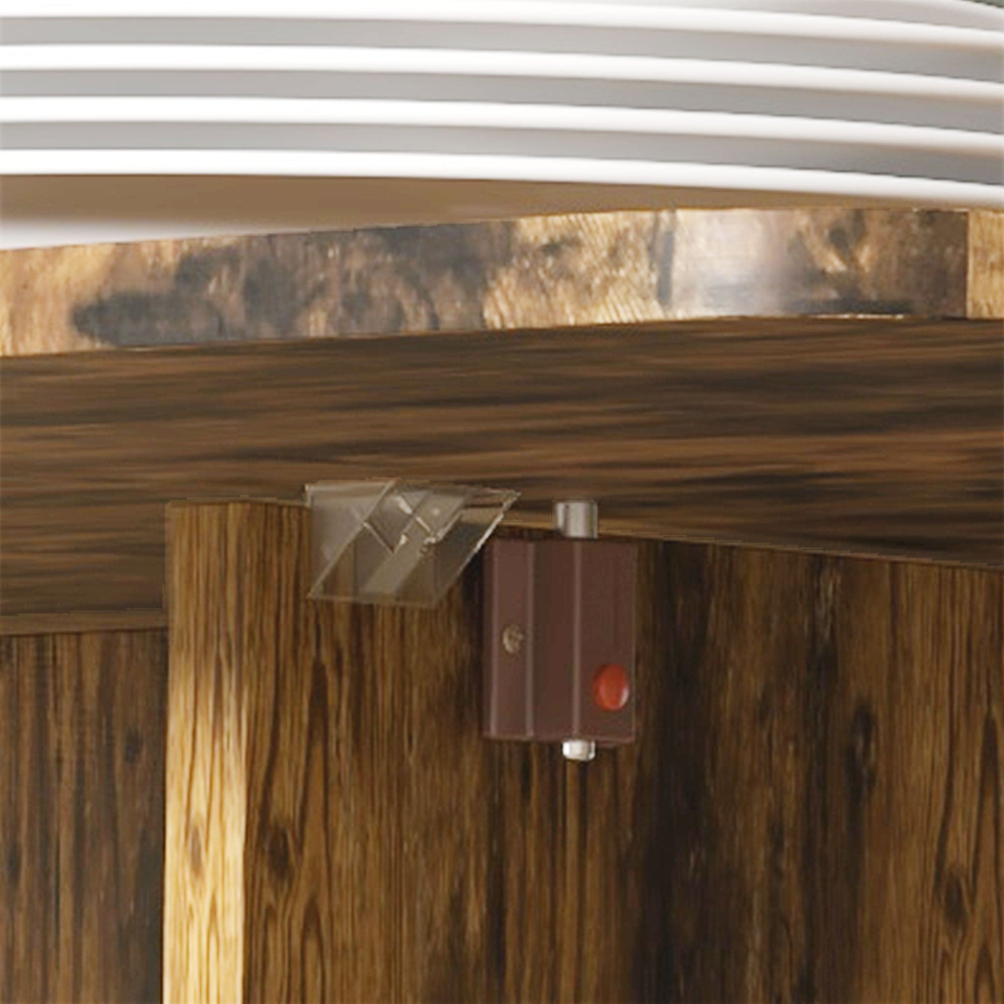 HOMCOM Multi-Storage Six-Person Drop Leaf Dining Table - Rustic Brown