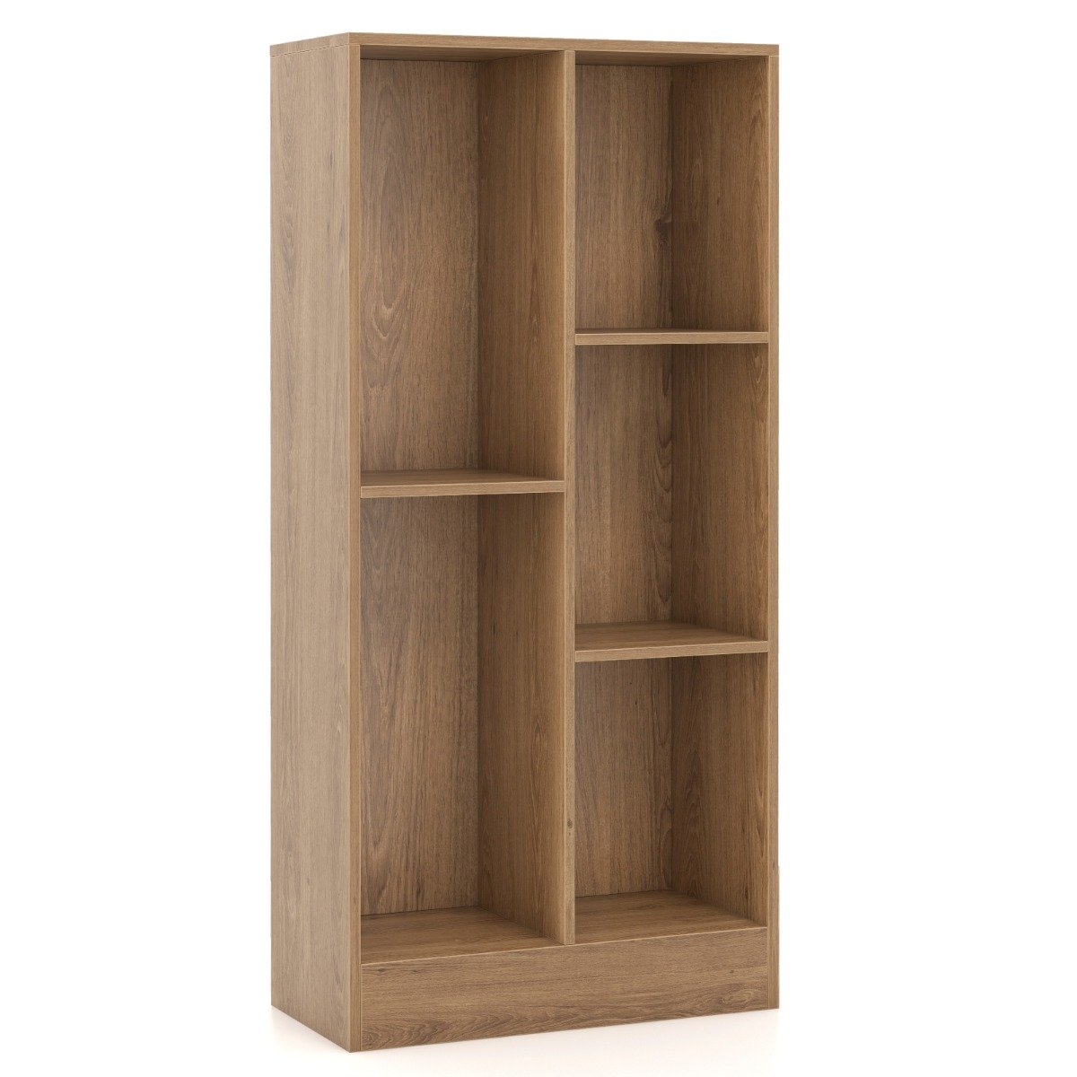 5 Cube Bookcase for Kids-Natural