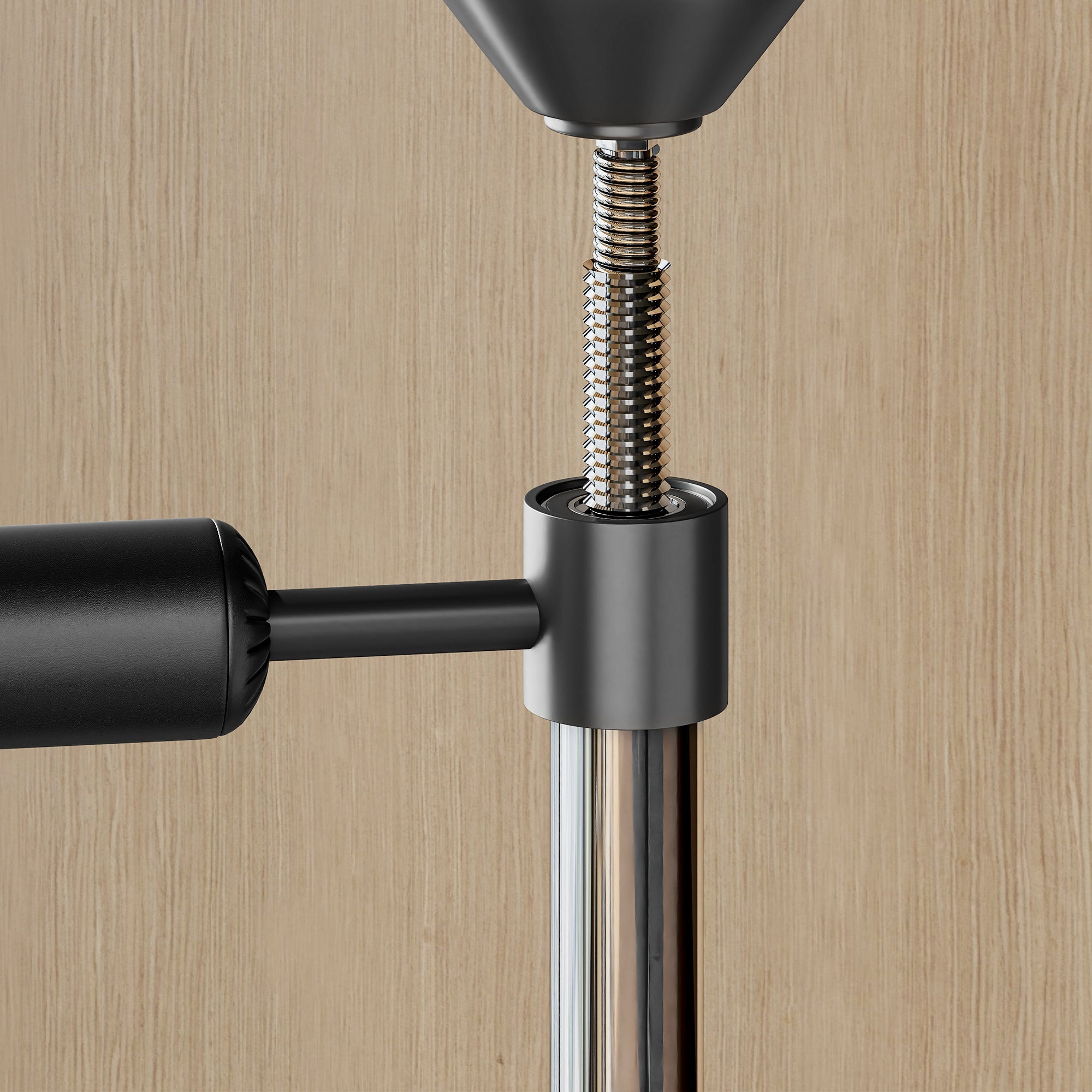 HOMCOM 155-205cm 3-IN-1 Freestanding Boxing Punching Bag Stand, Boxing Speed Trainer with Rotating Flexible Arm, Speed Ball, Fillable Base, Black