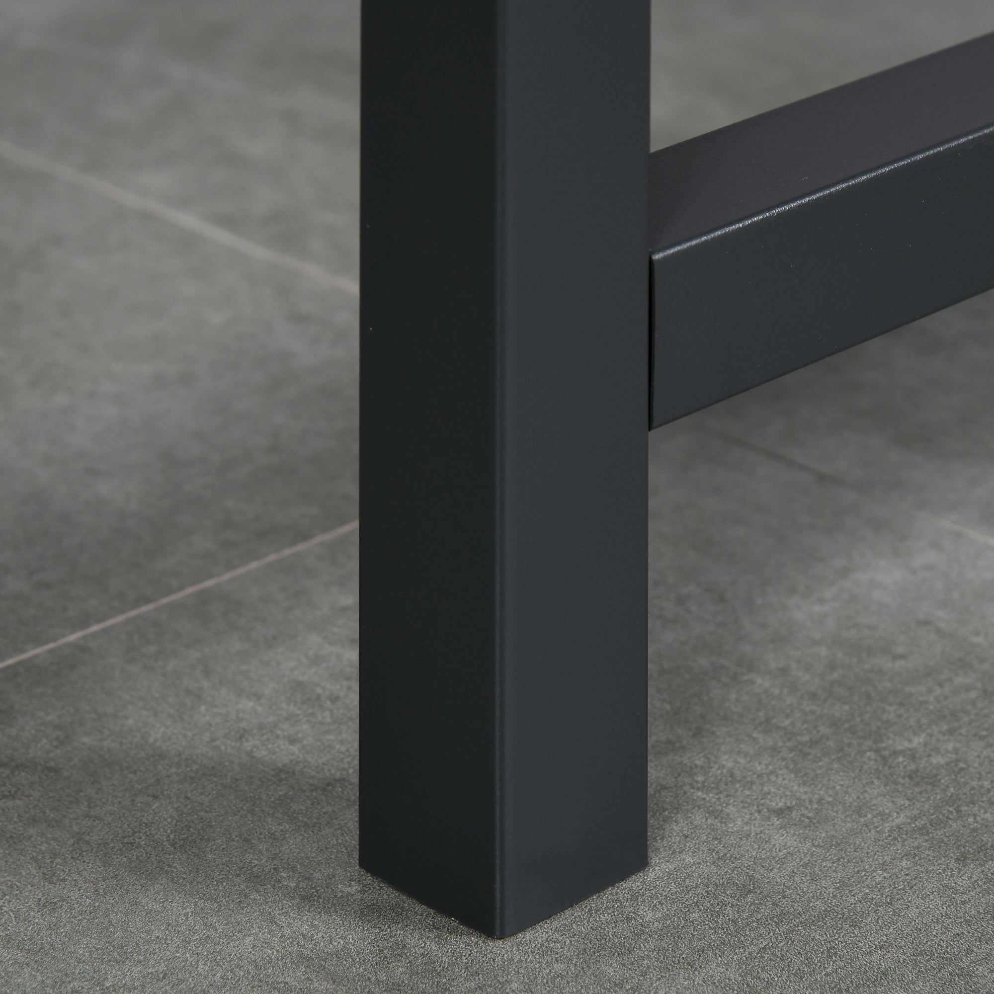 HOMCOM Folding Dining Table, Industrial Drop Leaf Table with Wheels and Metal Frame for Kitchen, Dining Room, Space Saving, Rustic Brown