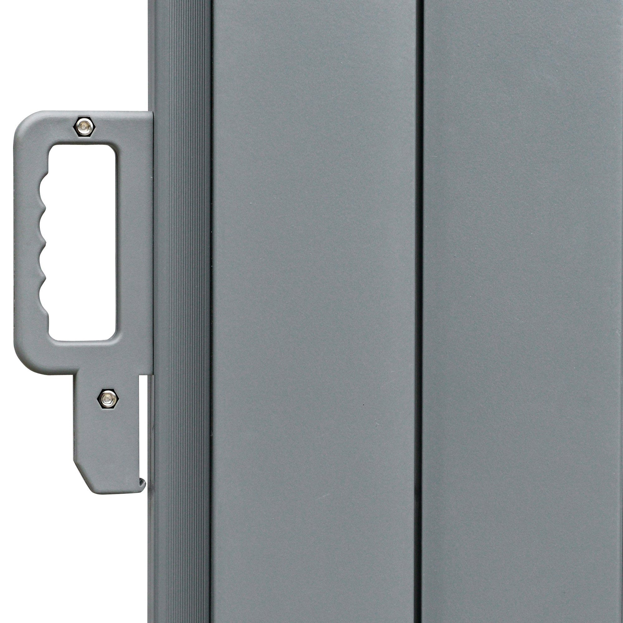 Outsunny 6 x 2m Retractable Sun Side Awning Screen Fence Patio Garden Wall Balcony Screening Panel Outdoor Blind Privacy Divider √¢‚Ç¨‚Äú Grey