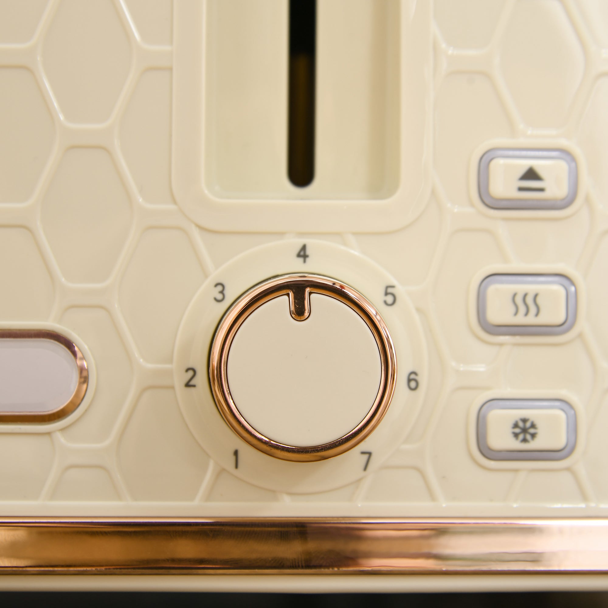 HOMCOM Kettle and Toaster Set, 1.7L 3000W Fast Boil Jug Kettle, 4 Slice Toaster with 7 Level Browning Controls, Beige