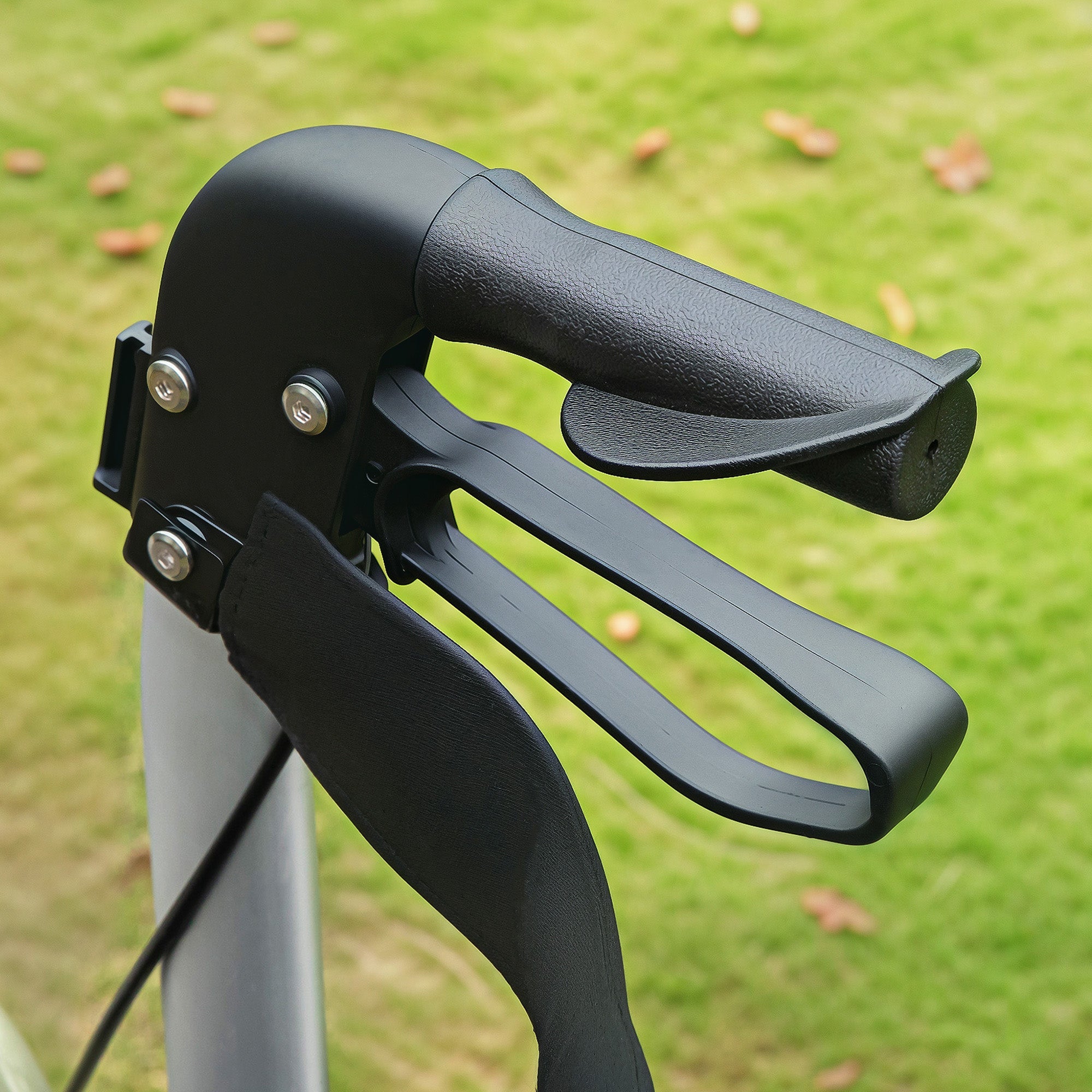 HOMCOM 2 in 1 Wheelchair Transport Chair & Folding Rollator Walker with Seat, Backrest, Footrest, Lightweight Walking Frame with Bag, Adjustable Height, 4 Wheeled Walker for Seniors, Pearl Blue