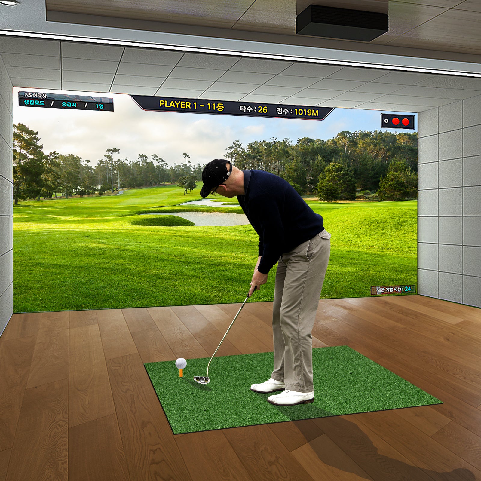 Golf Hitting Mat for Indoor and Outdoor Practice-32 mm