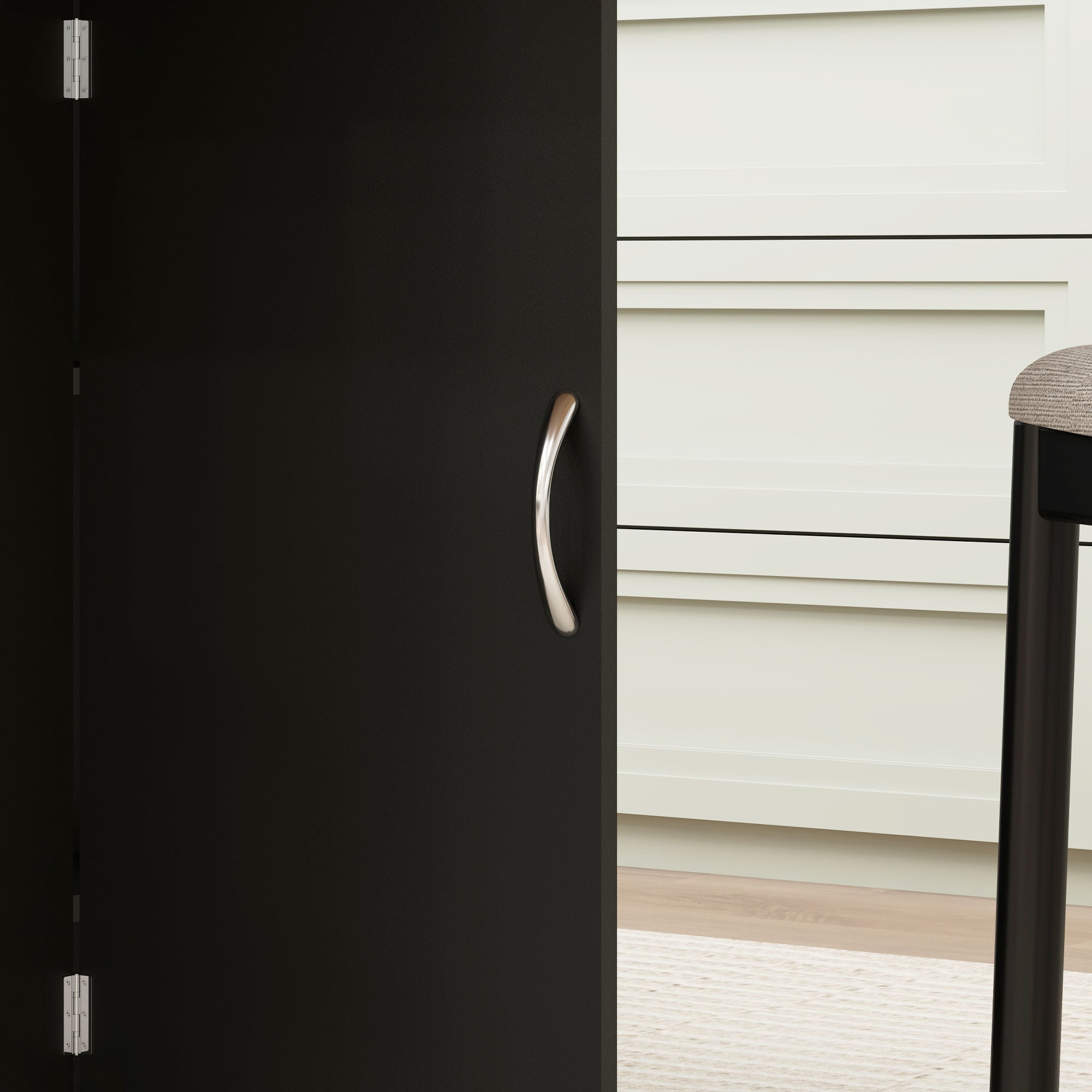 HOMCOM Foldable Dining Table, Extendable Drop Leaf Table with 2-tier Shelves, Small Dinner Table with Rolling Casters