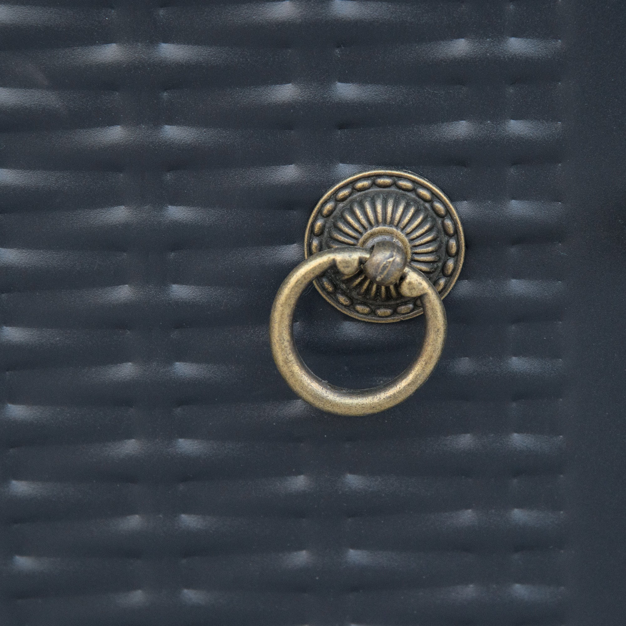 Outsunny 71 x 71cm 40000 BTU Gas Firepit Table - Black/Grey