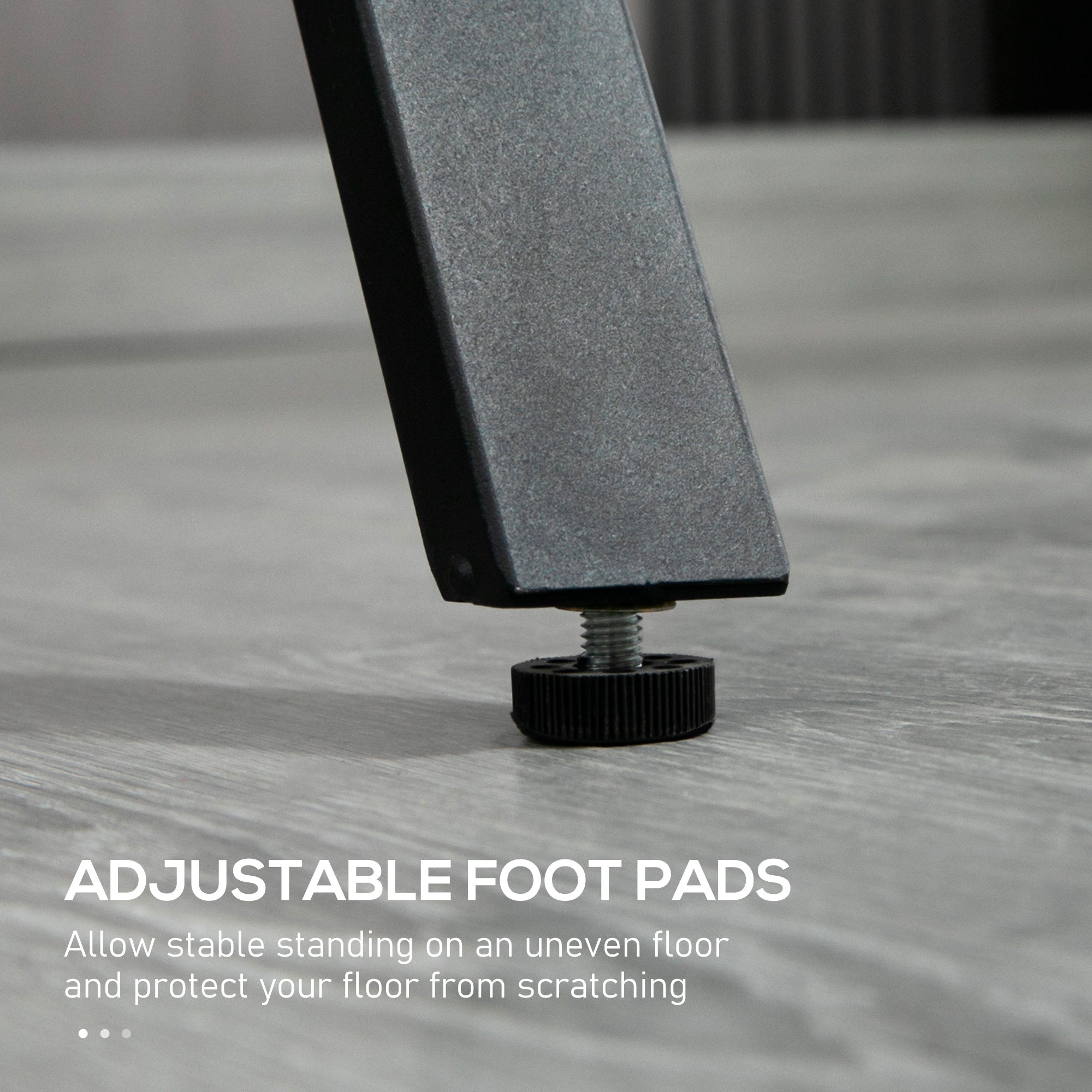 HOMCOM 120 cm Rectangular Bar Table for 4 People, Modern Breakfast Bar Table with Wood Effect Tabletop, Steel Legs, Coffee Desk for Living Room, White