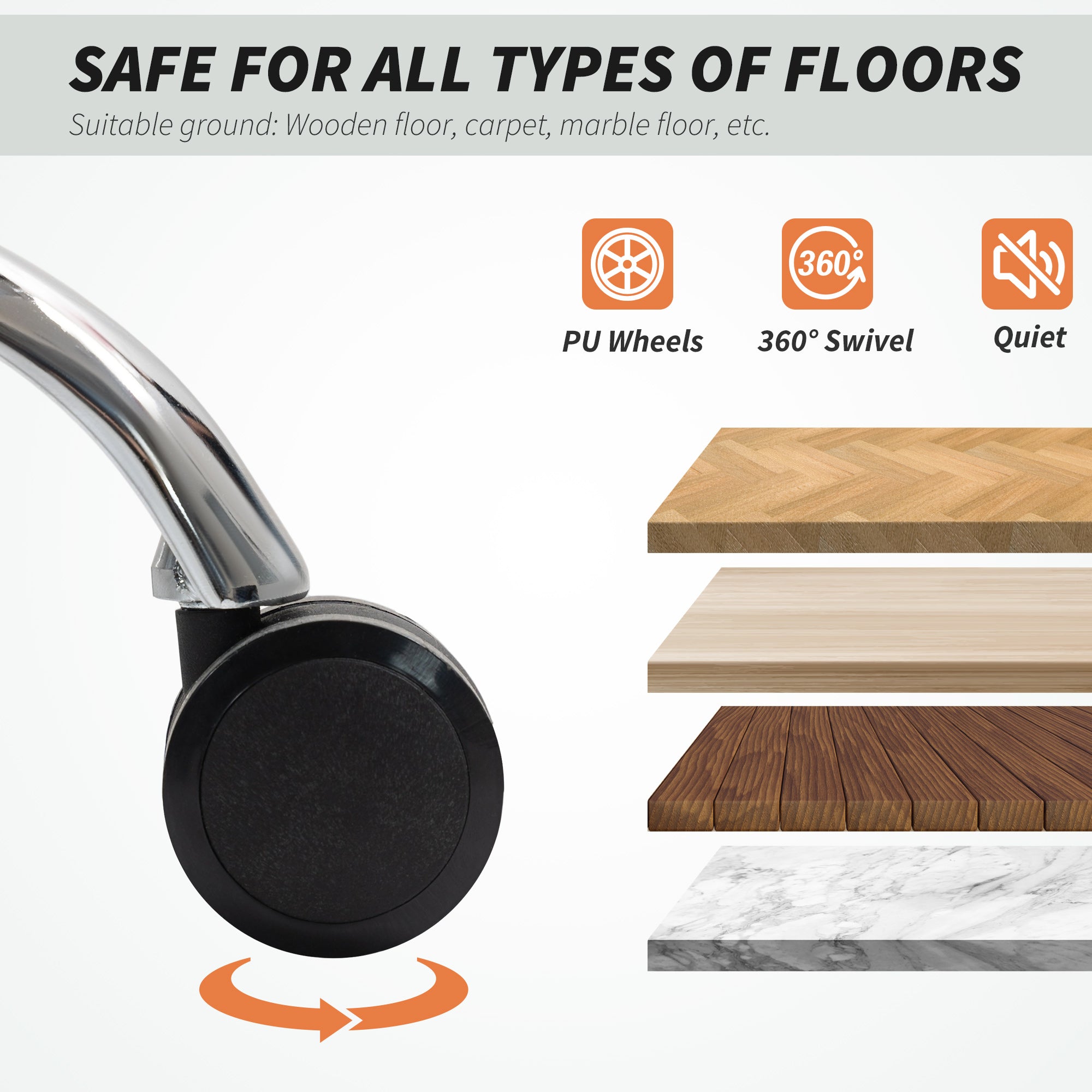 HOMCOM Leathaire Reclining Office Chair with Lumbar Support Pillow - Dark Brown