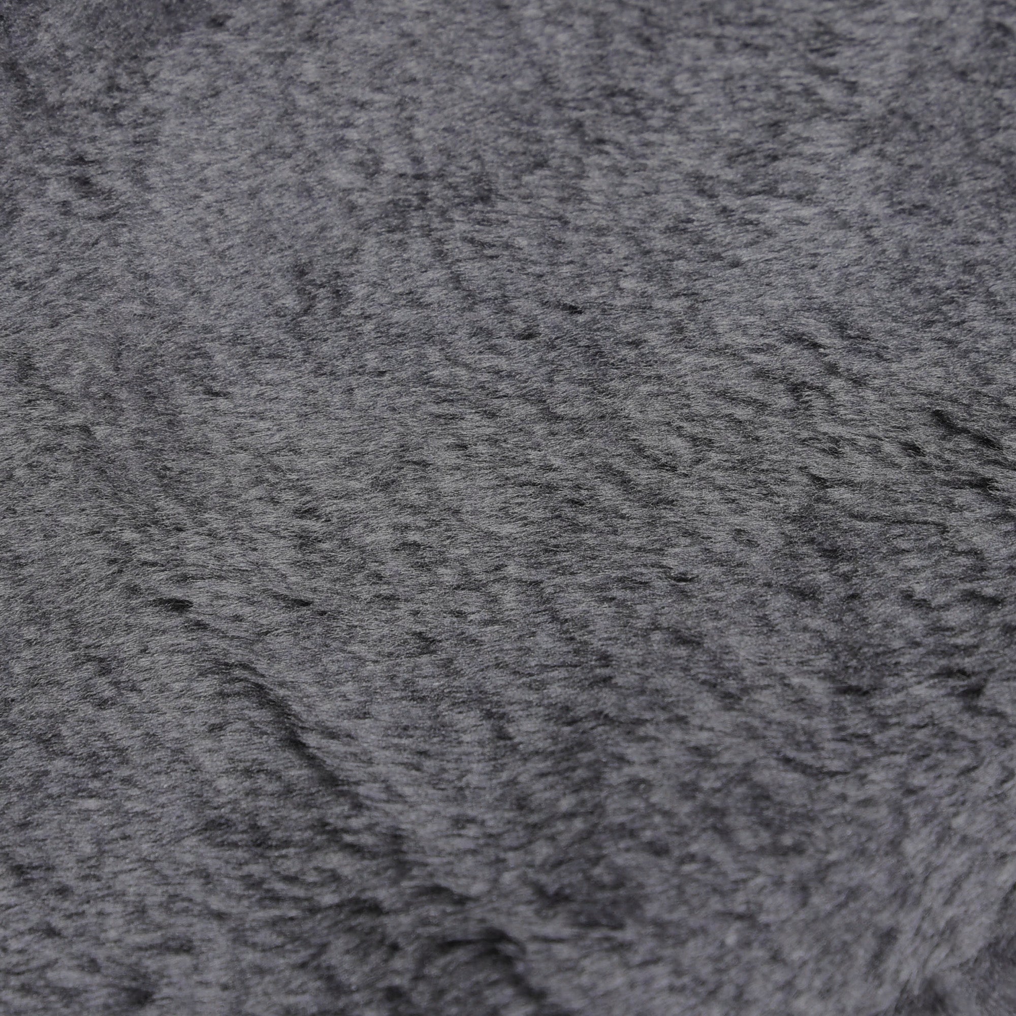 PawHut Four-Step Dog Stairs, with Washable Plush Cover, for High Bed Sofa, Dog Stairs for Small Dog and Cat - Dark Grey