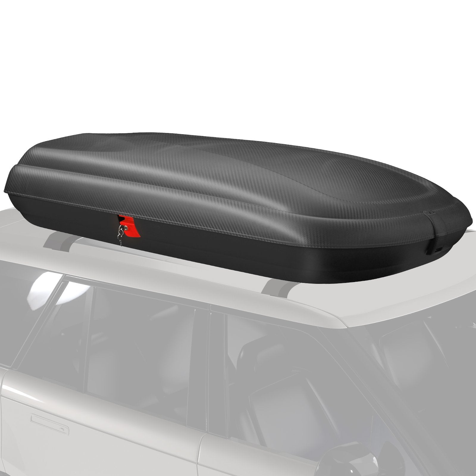 Rooftop Cargo Carrier with Security Keys for Vehicles