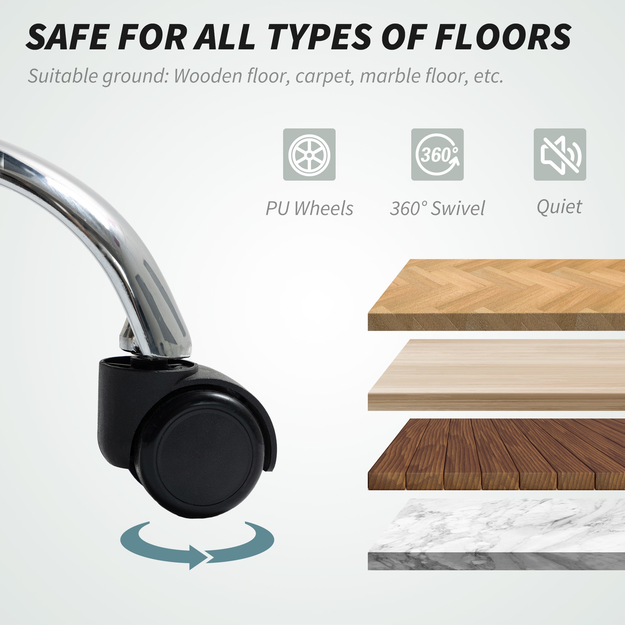 HOMCOM Executive Office Chair with 6-point Massage and Heat - Dark Brown