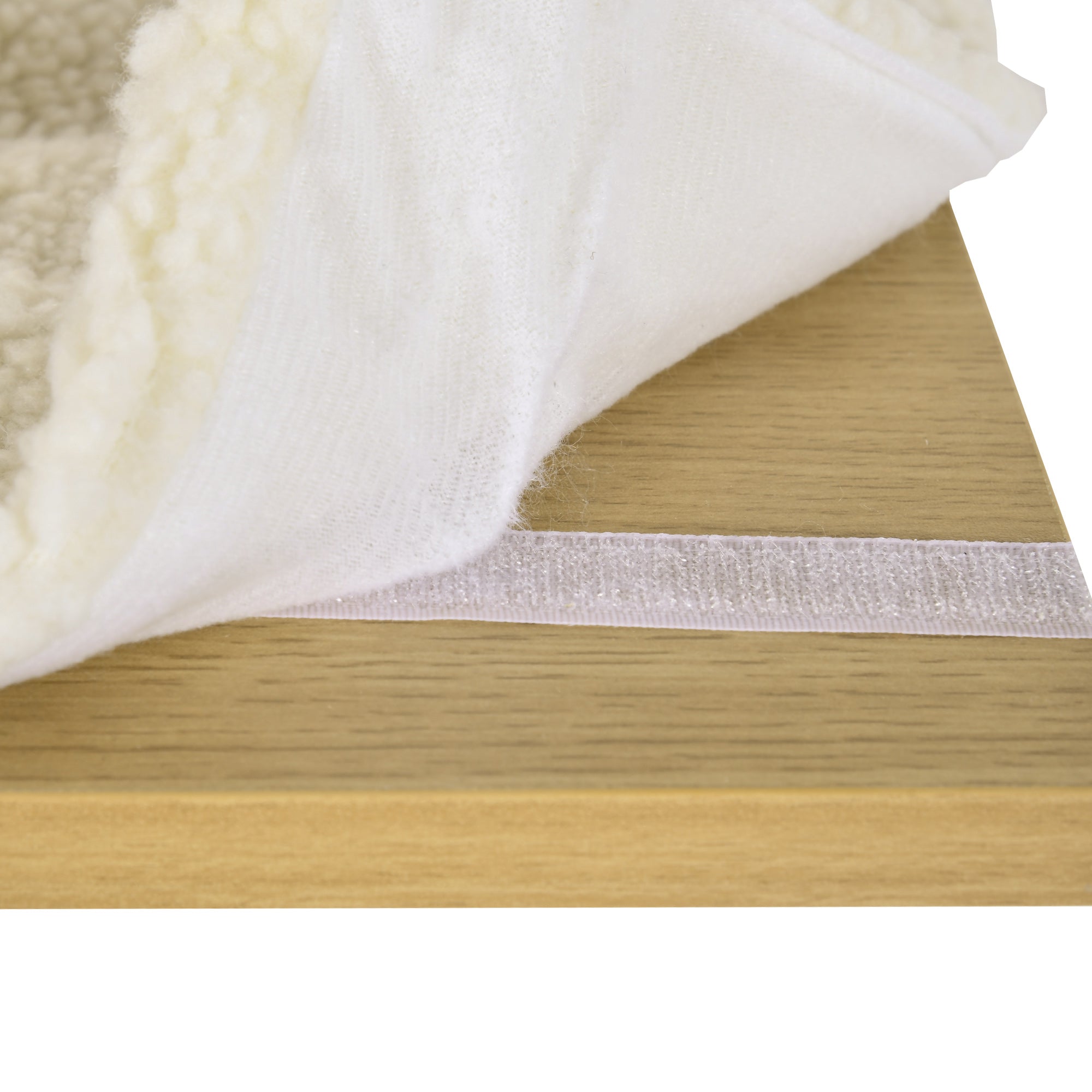 PawHut Four-Layer Wall-Mounted Shelf, with Cushions, Scratching Board - Oak Tone