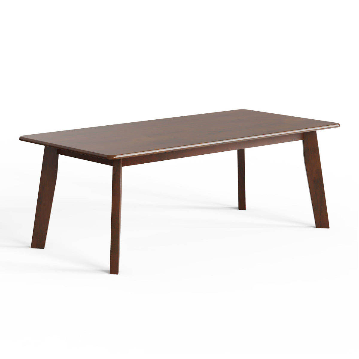 Rectangular Coffee Table with Rubber Legs