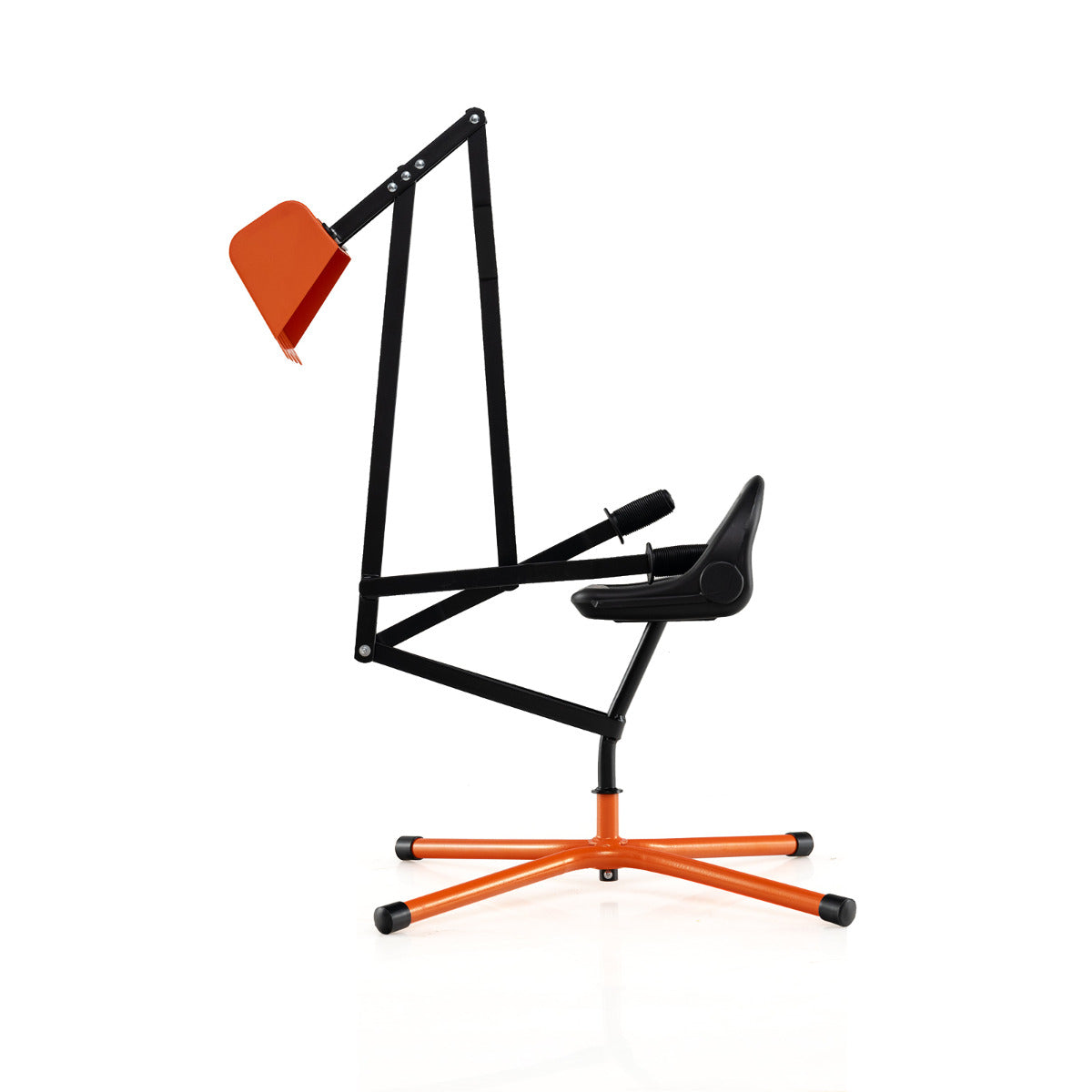 Sand Digger for Kids Sandbox Toy Digger with 360¬∞ Rotatable Function-Orange